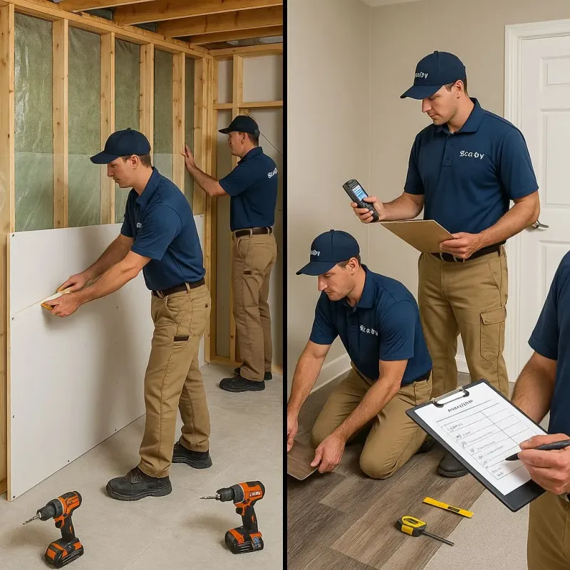 Repairs and Reconstruction process in Portland, TN
